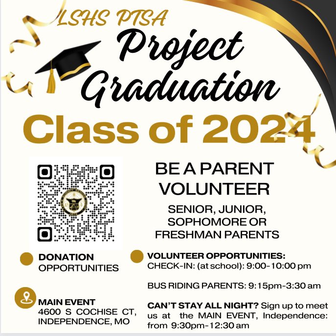lshsptsa's tweet photo. We NEED Bus riding parent volunteers! Medically trained volunteers…Parents of Seniors, Juniors, Sophomores and Freshman!
https://t.co/ldg6zBKdHp https://t.co/XTjlubnxGa