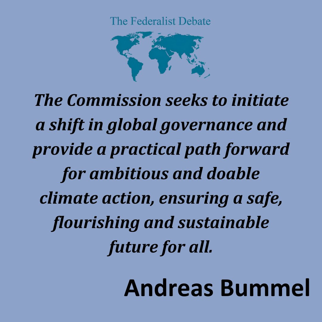 Tratto da The Federalist Debate 1/2024, vi proponiamo oggi il punto di Andreas Bummel.

Per l'articolo integrale e informazioni sugli abbonamenti federalist-debate.org

#TheFederalistDebate #AndreasBummel #ONU #climatechange #Federalism