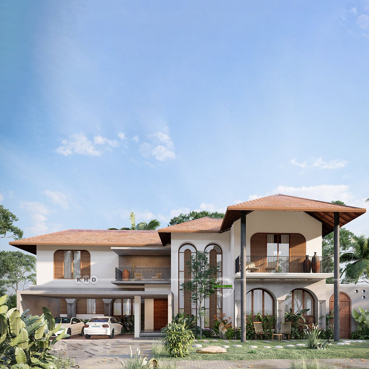 keralahomeplan's tweet image. Dive into the allure of tropical living with our latest blog post! Curved Corners, Glassy Serenity: Unraveling the Mystique of Tropical Living. Check it out here: keralahousedesigns.com/2024/04/curved… #TropicalLiving #Architecture #HomeDesign #KeralaHomeDesign #Calicut #Luxury