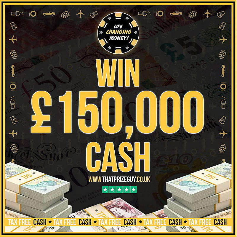 Fancy winning £150,000 IN TAX FREE CASH for as little as 88p? 💰 Yes, EIGHTY-EIGHT PENCE? 😬 Enter @ThatPrizeGuy's draw for this Sunday and USE CODE 'IFL10' by clicking HERE 🔗 bit.ly/448qVPR #Ad