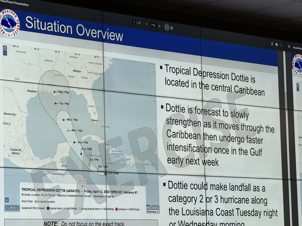 ***The pictures in this post are from an exercise*** Get A Game Plan! GOHSEP hosted our annual Rehearsal of Concept (ROC) Drill today in the state emergency operations center. We would like to thank our state & federal partners who participated in his hurricane activity.