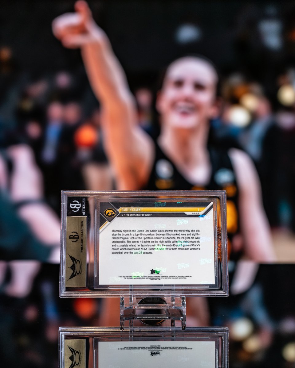 PristineAuction's tweet photo. The Number 1 pick in last night's WNBA draft π This Caitlin Clark 2023-24 Bowman University Now 2 RC (BGS 10) ending in the Prisitne Elite Auction on Sunday, April 28th. https://t.co/OShwVPCxPf
#CaitlinClark #HoopsStar #BasketballPhenom https://t.co/pVKLP3L9HD