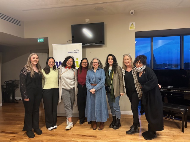 **March Events Highlights** Huge thanks to @FionaKinsella, the guest speaker from @WFTIreland, who joined our talk & networking event in March. The evening was delightful and we appreciate everyone who attended. 🎬✨Stay tuned for our upcoming events!