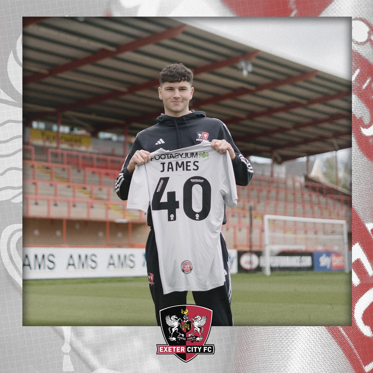 OfficialECFC's tweet photo. 😊 That smile says it all!

Congratulations on the new contract Ed!🤝

#ECFC #SemperFidelis https://t.co/9VVmPraZe7