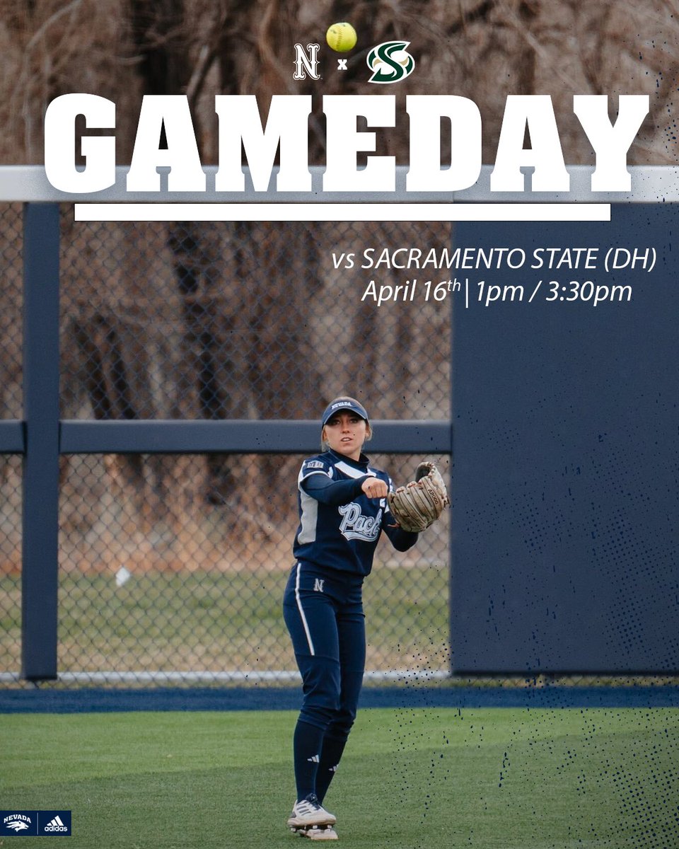 Two on a Tuesday ✌️ 🆚 Sacramento State (DH) ⏰ 1 P.M. / 3:30 P.M. 📍 Christina M. Hixson Park 🌭 Hixson Happy Hour (Concession Deals) 📊 bit.ly/2S3khqD #BattleBorn