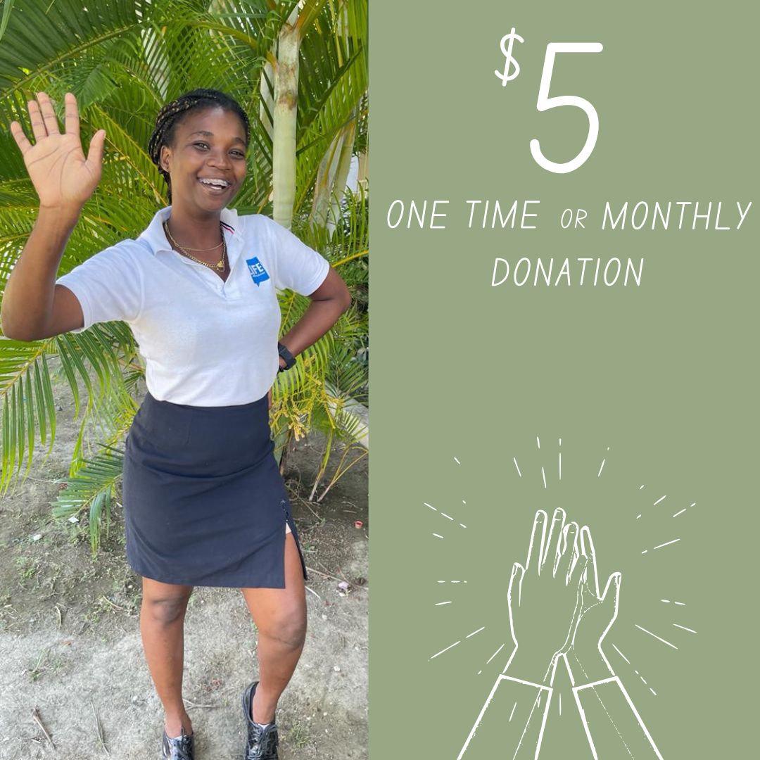myLIFEspeaks's tweet photo. ❌  MYTH: "$5 can't make a difference" ✔️ FACT: Your $5 can directly support our clinic, families, teachers, elderly program, kitchen staff, AND our LIFE therapy program! 

On April 18th, donate $5 (one-time or monthly) to myLIFEspeaks and give hope to those who need it most. https://t.co/CyHFn8RpXo