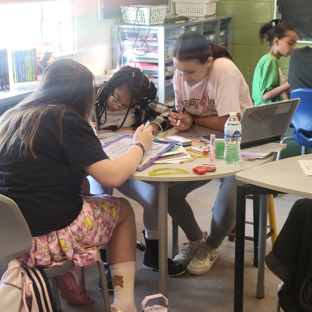 AngelaLegato's tweet image. Making #Mstep review more fun with a Mystery Escape. 
#teamwork #math #5thgrade #MasonicHeights #MYLSPS