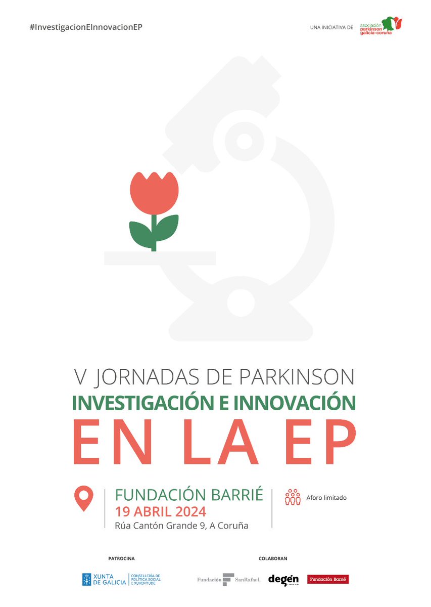 🌷🔬#InvestigaciónEInnovaciónEP|🤖¿Qué nos aporta la inteligencia artificial? 🗣Tres profesionales hablarán de sus proyectos vinculados con la IA y debatirán sobre los beneficios de esta herramienta que está revolucionando el tratamiento y diagnóstico del párkinson ¡Conócelos!👇