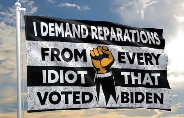#Reparations #FJBiden