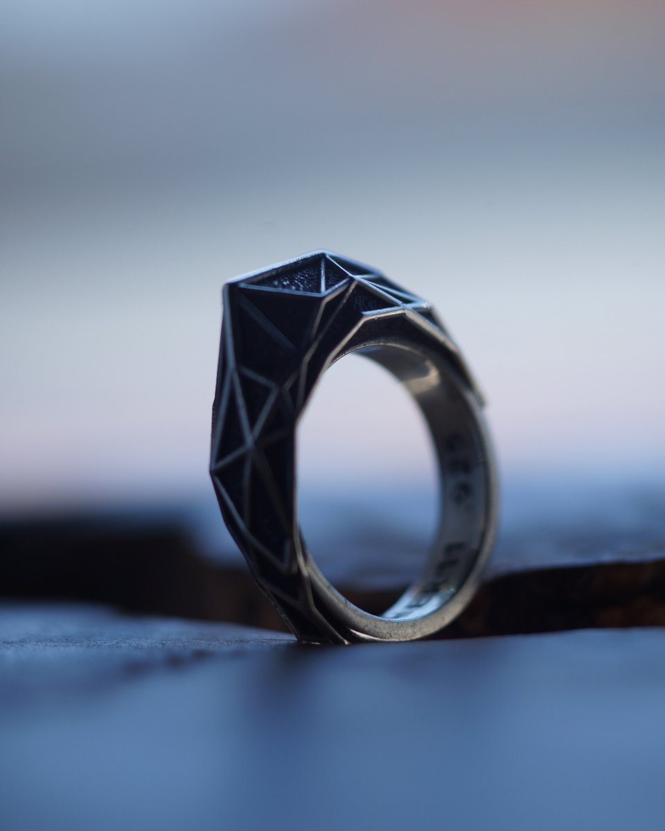 Which of these two sterling silver rings do you prefer? Help us by voting so we know which direction to go!
.
.
#uniquerings #2023rings #jewelrydesign #darkluxury #brutalistjewelry #witchyvibes #magickal #blvckfashion #darkjewelry #statementjewelry #UnisexStyle