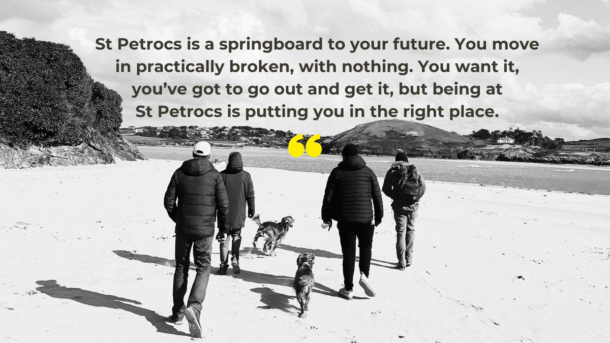 Today, St Petrocs marks 38 years of service💛 We're sharing the incredible impact of the past year and resilience of our clients who inspire us, one of whom shared how we help end homelessness. Our Chief Executive, Henry Meacock reflected on our history👉ow.ly/Ye1a50RhcW9