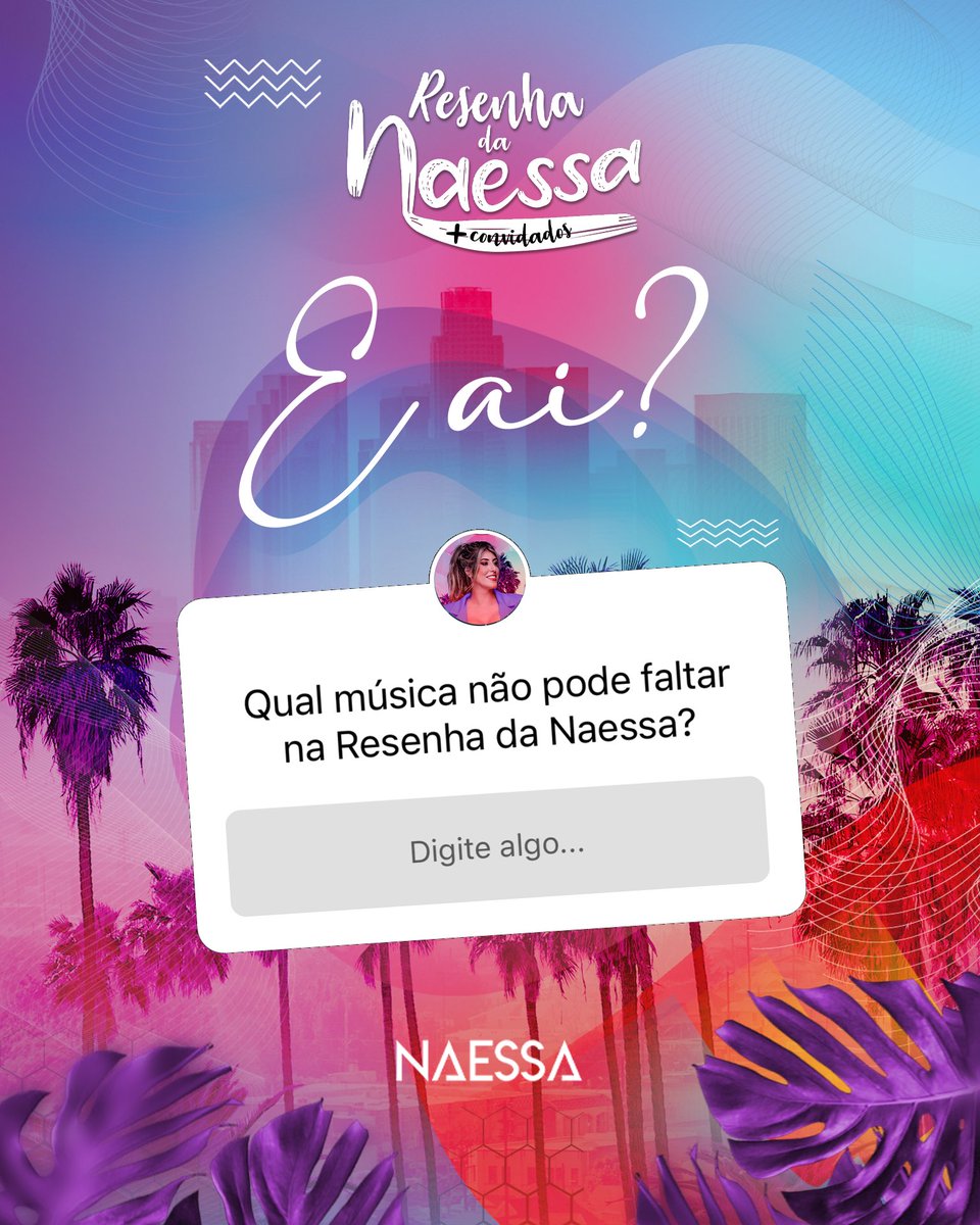 Esquentando pra nossa RESENHA. Conta pra mim qual moda não pode ficar de fora da nossa festa? 🫶😆 
.
.
#naessa #resenhadanaessa
