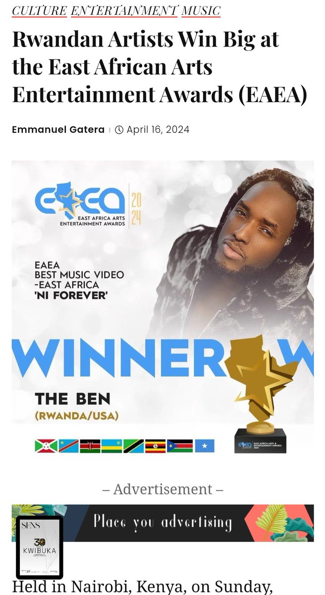 KanyarwandaWacu's tweet photo. Ukuntu muba mwigize nk'abatabibonye sha πͺπ€£
Indirimbo NiForever ya @TheBen250 yabaye nominated nka best video in East africa Awards ππ. #FungaMacho isigaje gukorwa muki gereki harya?πͺπ₯Ί Dushaka akandi karirimbo @BruceMelodie musaza π€ https://t.co/OkKhwbIpGl