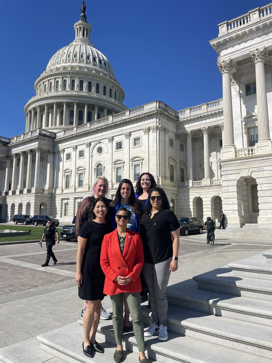 Gorgeous Spring day on Capitol Hill w/ the Military Reform Coalition led by @MinorityVets! We’re a group of grassroots Vets and likeminded orgs dedicated to #EndingMST and pushing smart @DeptofDefense @DeptVetAffairs policy for Sexual Assault Awareness & Prevention Month! #SAAPM