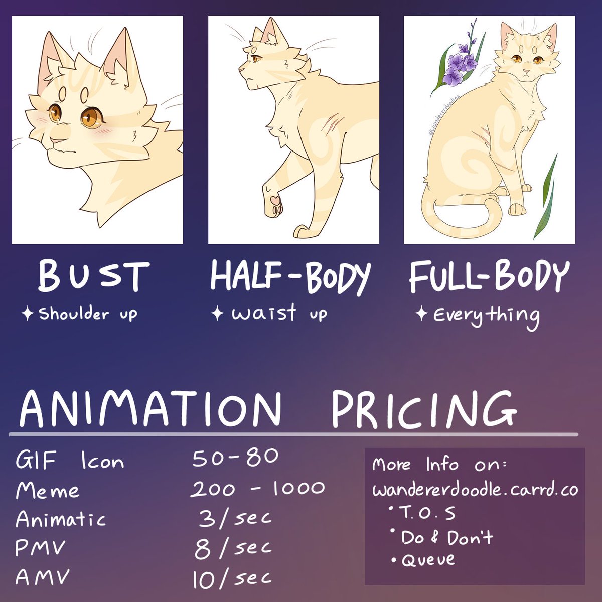 Hey! I know I'm not super active here, but my commissions are ✨open✨
More info on wanderedoodles.carrd.co 

#commissions #commissionsopen
