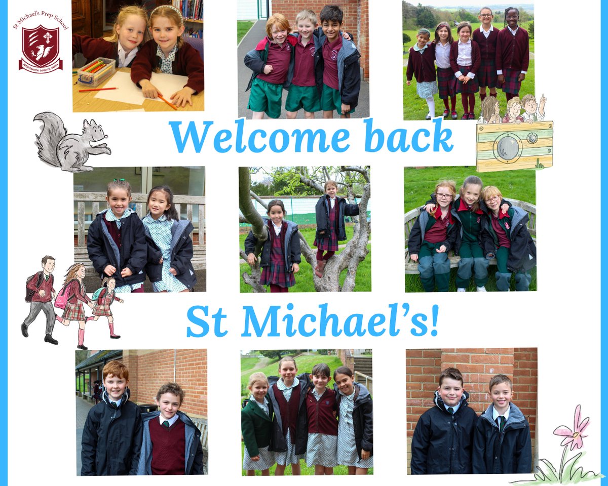 Welcome back! 🎒📚 We've had a brilliant day welcoming back staff and pupils to St Michael's for the Trinity Term. A particularly warm welcome to the new children and staff who have joined us today! #newterm #startofterm #trinityterm #independentschool #prepschool #sevenoaks