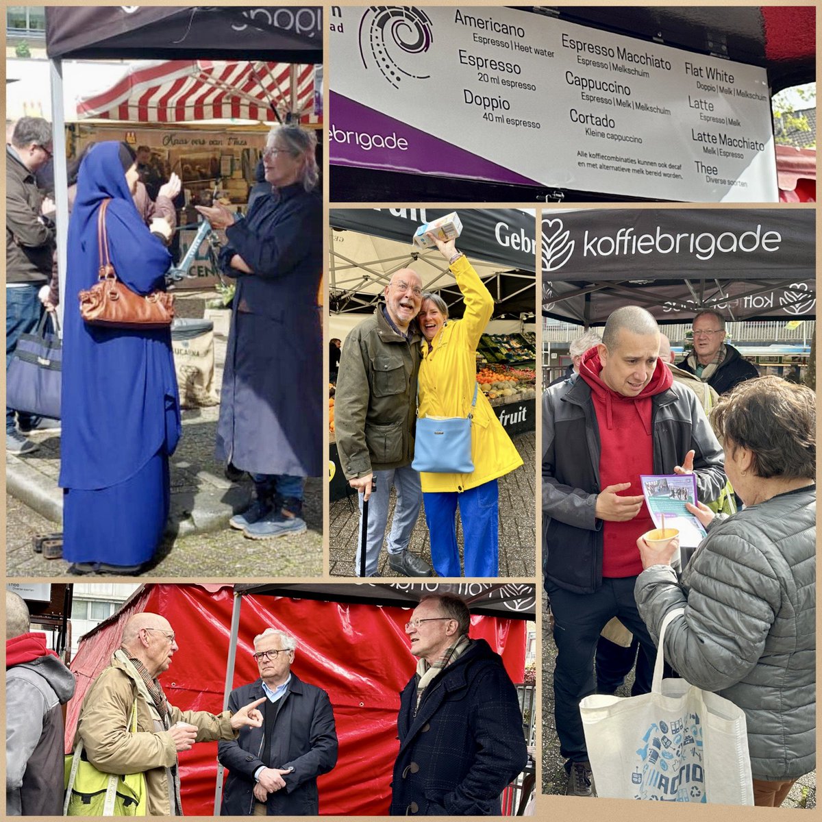 HannyPlomp's tweet photo. Vanmorgen was het koffiemoment met raadsleden #Nieuwegein een mix van regen en zonneschijn ☕☔🌞 
Mooie en bijzondere gesprekken gevoerd.
Er werd  informatie gedeeld over de ideeënmarkt en
er is flink gelachen bij de koffiekar

#Nieuwegeinseraad #PraatMetDeRaad #KoffieMetDeRaad https://t.co/eVrAUIyGou