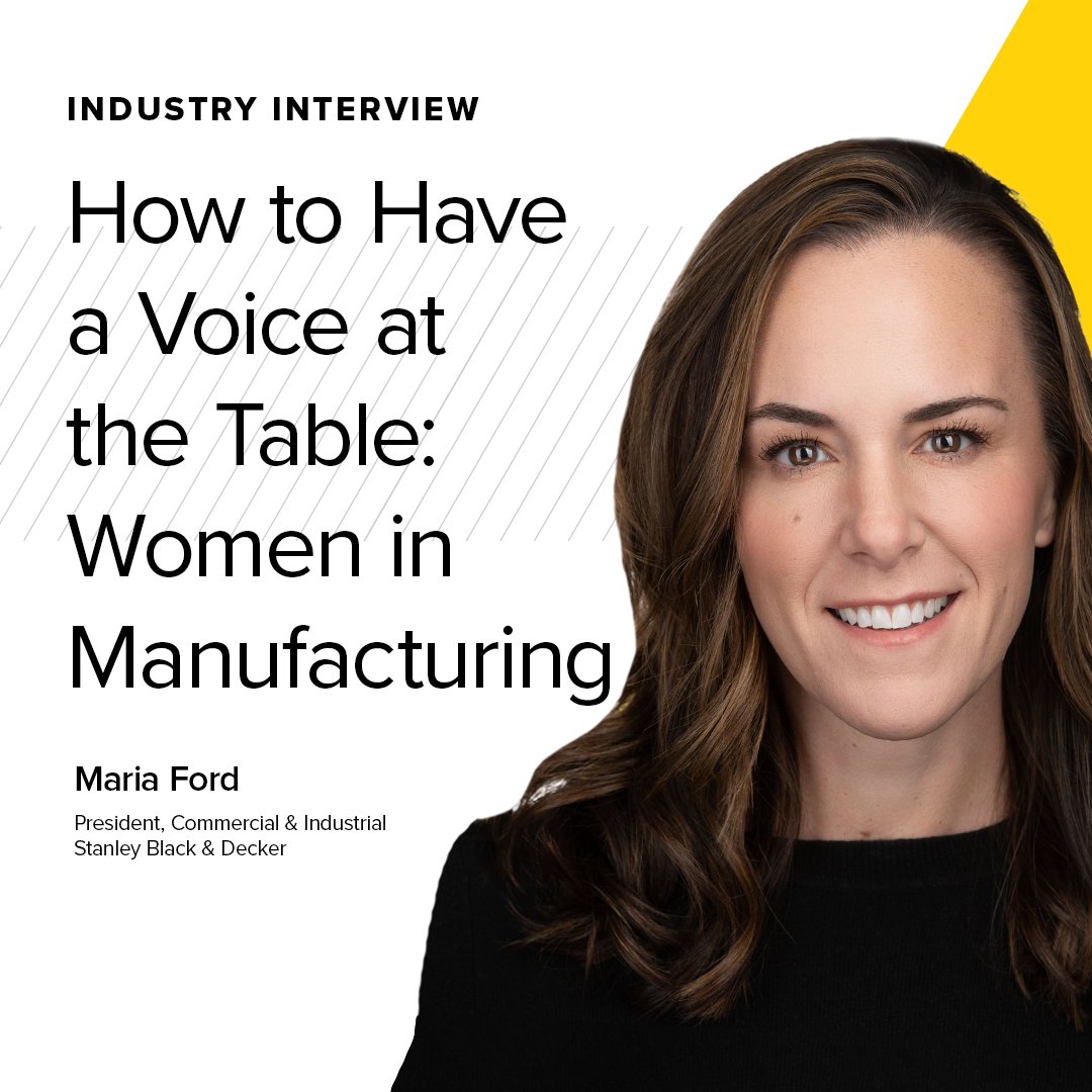 In an interview with Manufacturing Dive, Maria Ford — President, Commercial & Industrial — talks about the importance of women in leadership, shedding stereotypes and empowering women in the construction and manufacturing industries. See her thoughts > sbdinc.me/3xqed2y