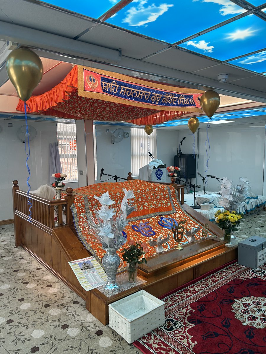 Earlier this week our local Gurdwara (Sikh temple) invited our Staffordshire University community to learn more about Vaisakhi. We'd like to extend our gratitude to the Gurdwara for our invitation and wish a happy Vaisakhi 🎉 📍 Guru Nanak Gurdwara And Sikh Cultural Centre