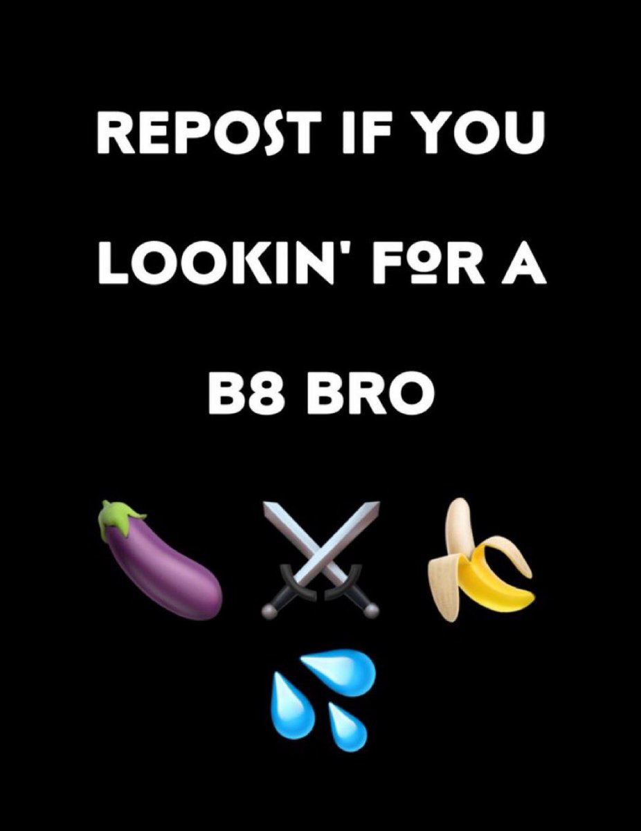 RT if you're lookin for a bate bro! Let's get all the b8ers together.