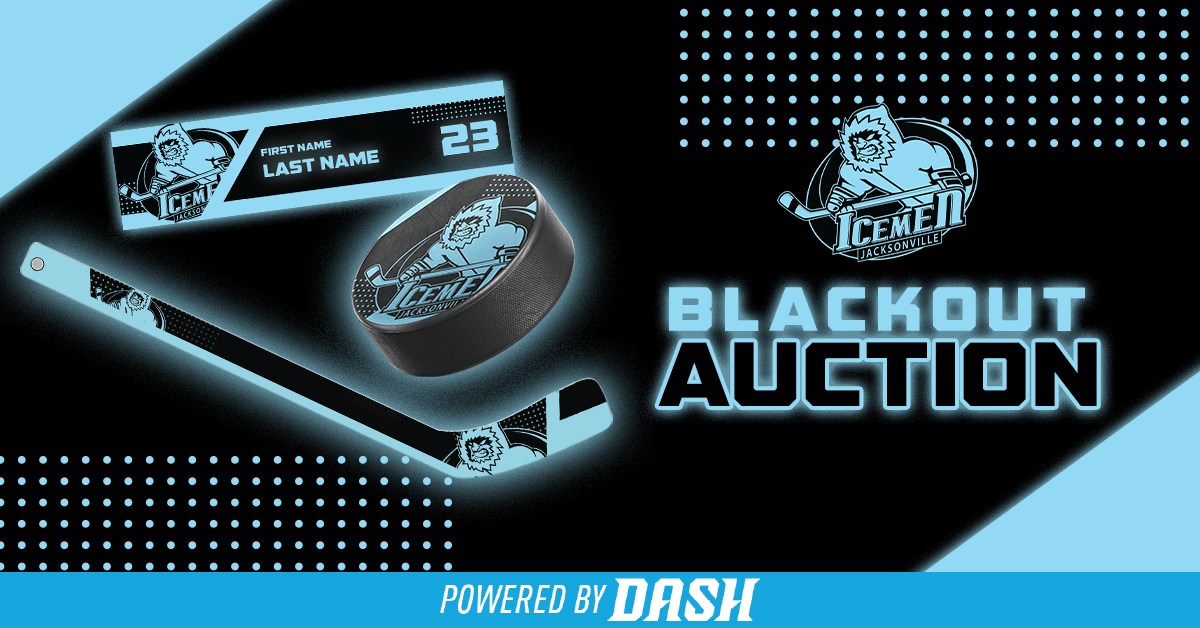 Fans, time is running out! Make sure to check out our Blackout Dash Auction including a blacked out puck, locker plate and mini stick. Auction ends this evening! - Bid Now | bit.ly/3Iz84EO
