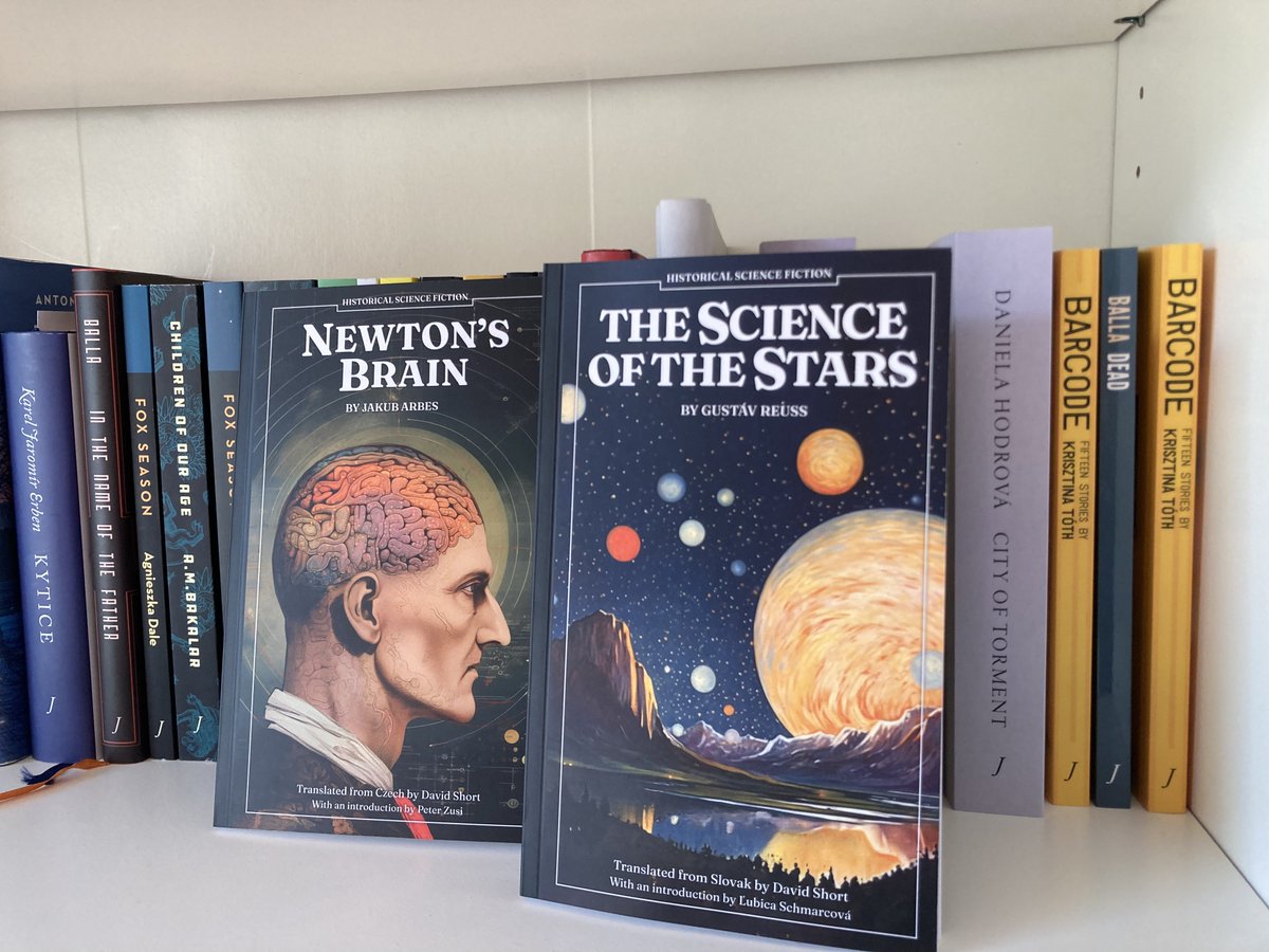'Back to the Future, Literally' discount Book Bundle featuring: 'Newton's Brain' by Jakub Arbes 'The Science of the Stars' by Gustav Reuss Available direct from the publisher postage-free, world-wide. PayPal accepted. jantarpublishing.com/product-page/b… #SF #SCIENCEFICTION #scifi