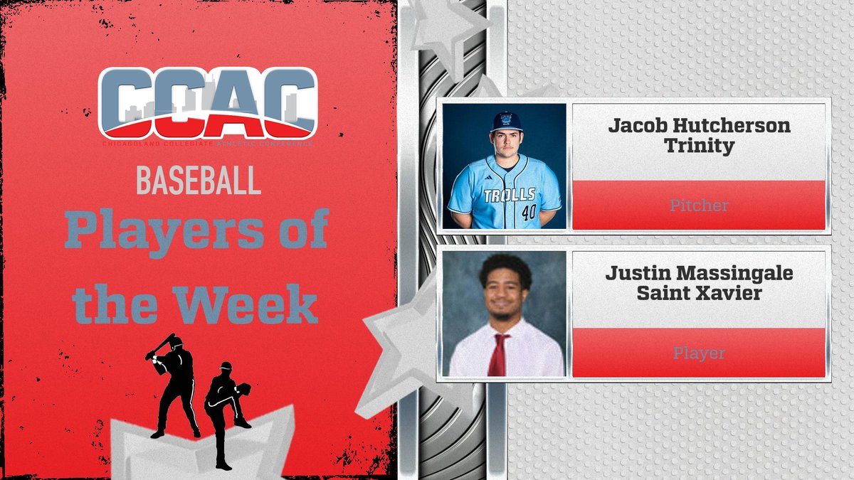 SXU's Massingale, TCC's Hutcherson Pick Up Baseball Weekly Honors chicagoland.prestosports.com/sports/bsb/202…