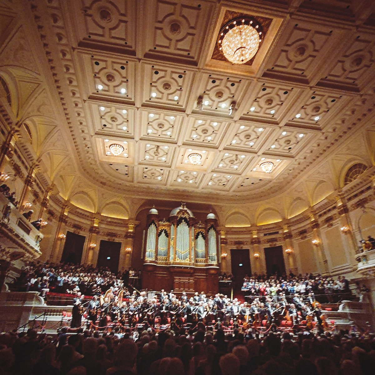 Mahler's Symphony no. 9 by the Netherlands Philharmonic Orchestra and conductor Lorenzo Viott, last night at the Concertgebouw. Especially liked the first and last movement. #mahler #symphony9 #netherlandsphilharmonicorchestra #lorenzoviotti #livemusic #concertgebouw #amsterdam