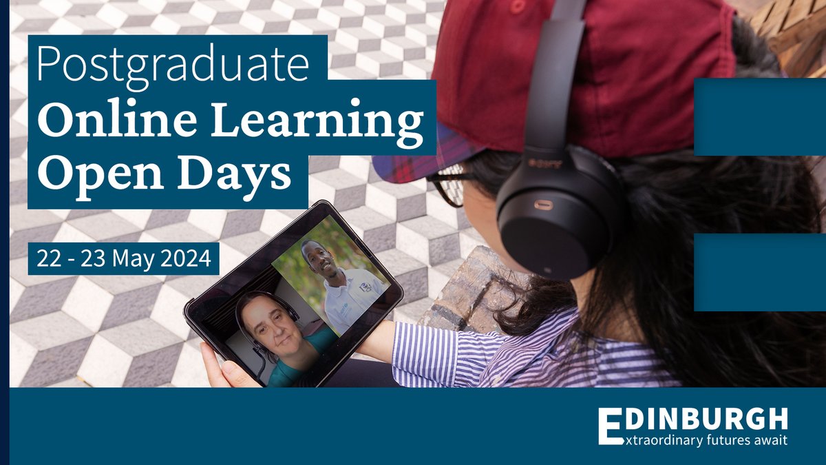Join us for our Online Learning Open Days on 22-23 May! Ideal for those seeking high-quality qualifications without campus attendance. Learn how you can earn your degree at your own pace from anywhere in the world.🌏 🔗Register: bit.ly/43UgteD #Postgrad #OnlineLearning