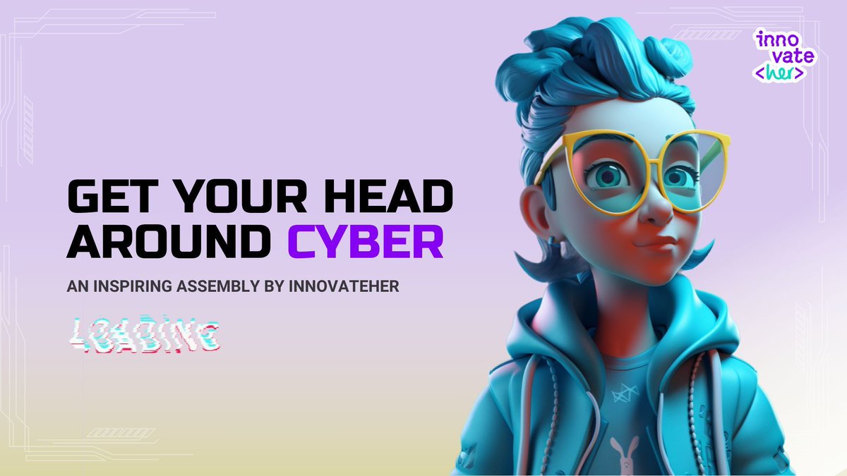 #Teachers inspire your students into the world of Cyber Security with our 20-minute Assembly! The assembly will introduce students to the #CyberSecurity world, careers involved & introduce students to our new course. Contact study@innovateher.co.uk to book your free assembly!