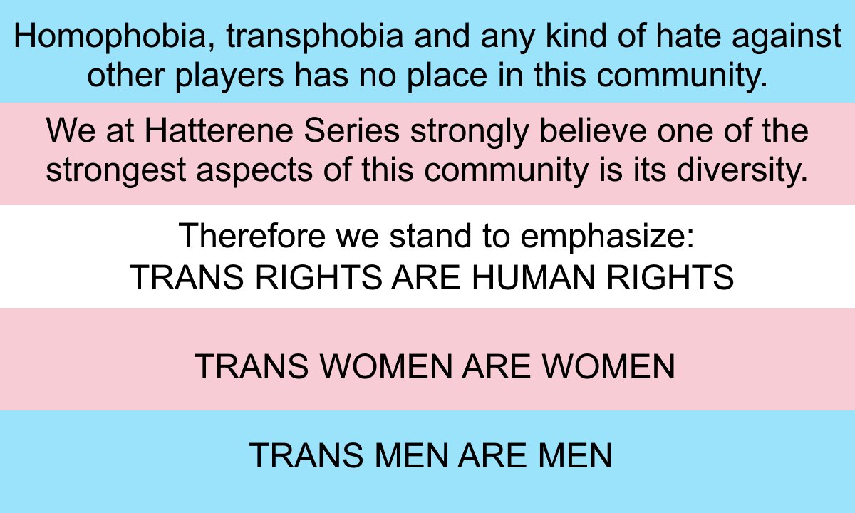 HattereneSeries's tweet image. regarding recent events: