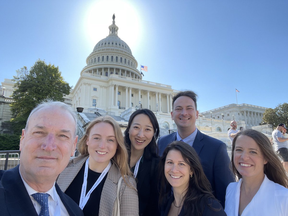 The Washington State surgeons are on Capitol Hill to assure access and equitable care for our patients ⁦@UWSurgery⁩ ⁦@UWVascsurg⁩ ⁦@uwgensurgres⁩ ⁦@AmCollSurgeons⁩ #ACSLAS24 ⁦@PattyMurray⁩ ⁦@MariaCantwell⁩