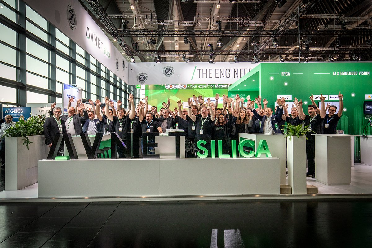 AvnetSilica's tweet image. Looking back on an unforgettable week in Nürnberg 💚 

@embedded_world 

#EngineersOfEvolution