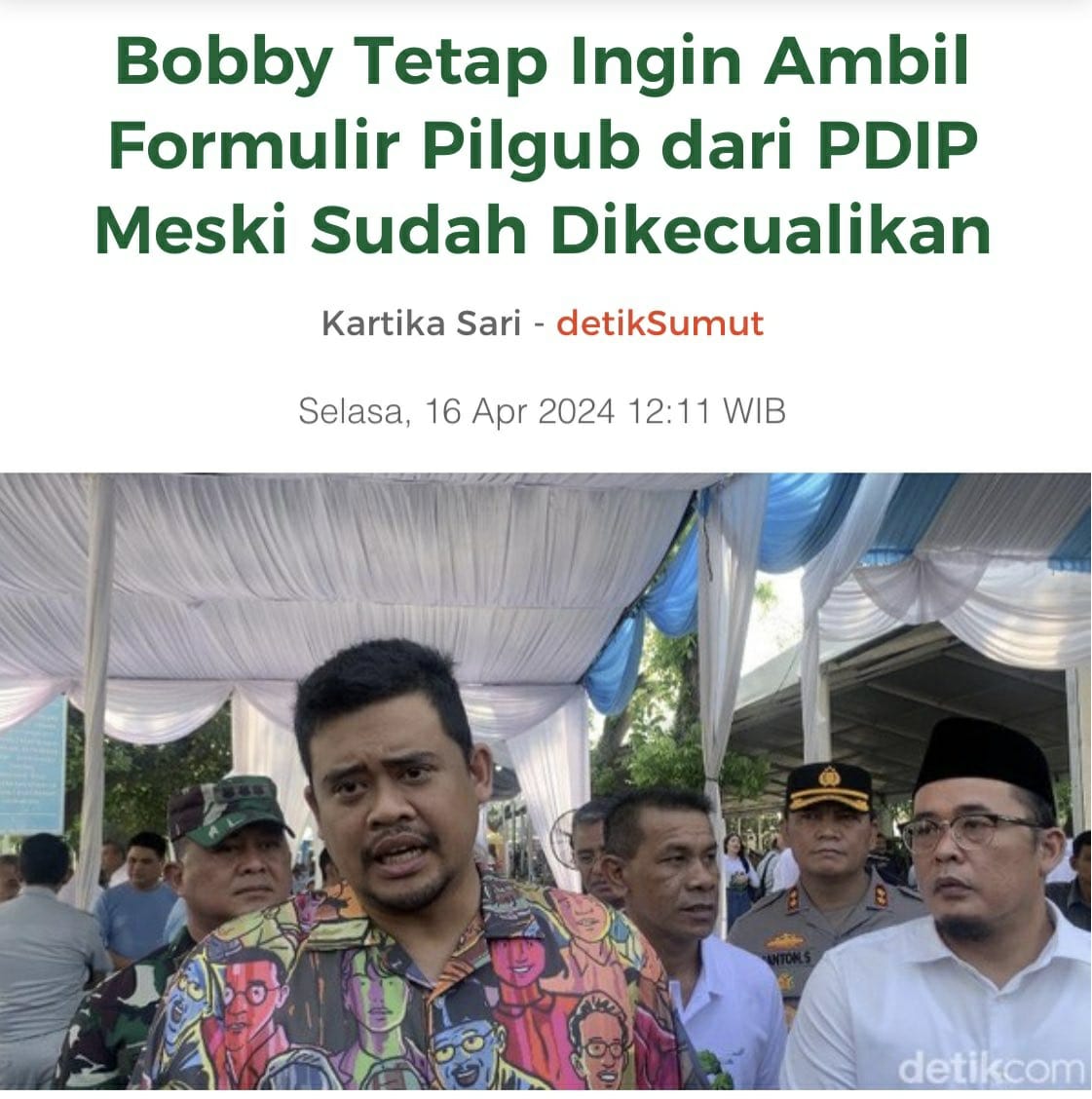 Gak tahu malu. Mertua dan menantu sama aja, dekati PDIP kalau ada maunya.