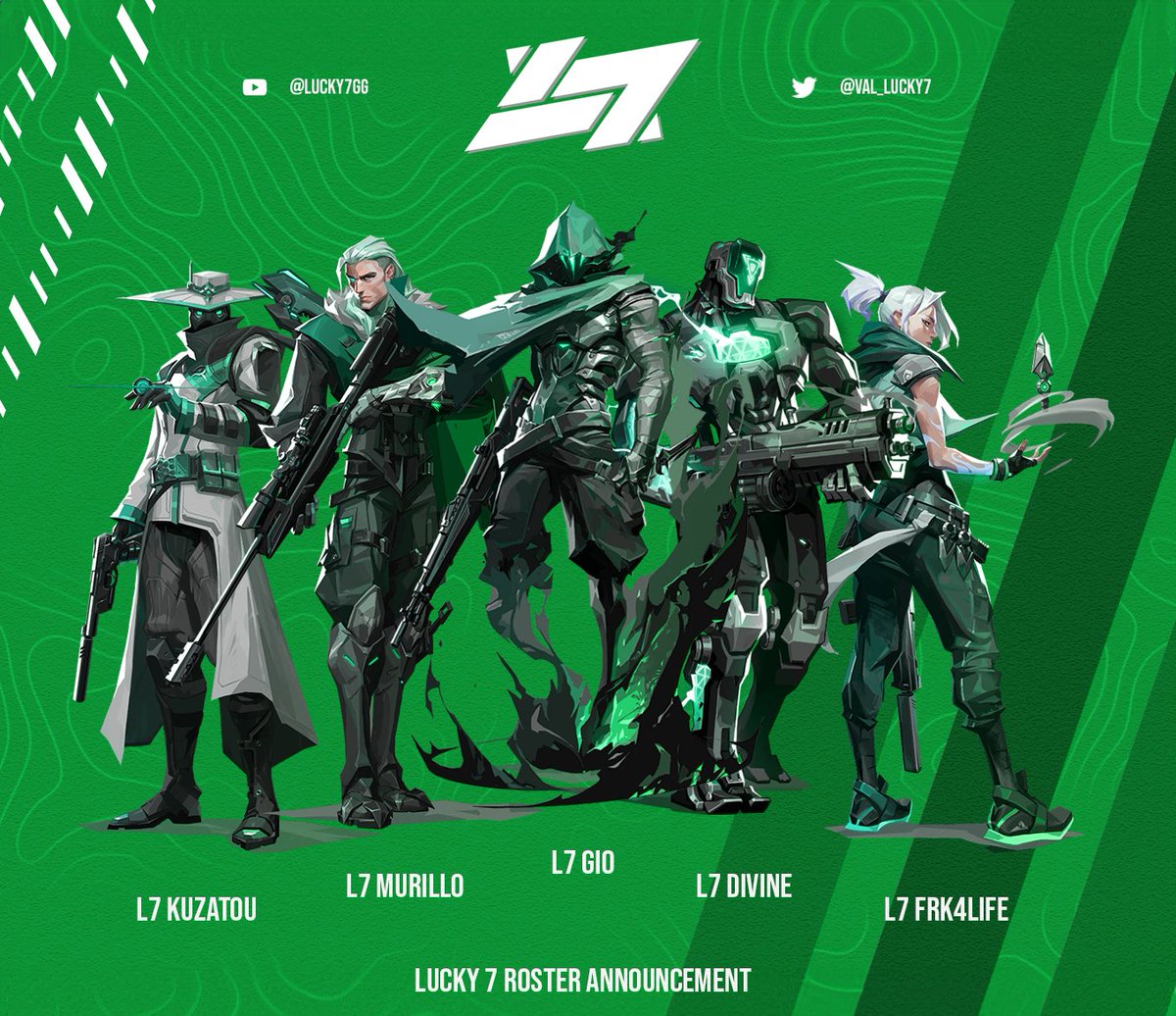 I'm excited to announce our Roster for the 2024 Season!

Welcome L7 Gio, Murillo, Divine, Kuzatou, and Frk4life!

<a href="/kuzatouu/">kuzatou</a> <a href="/Soeznn/">gio</a>