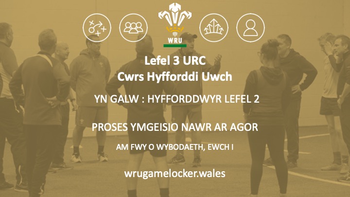 10 days until the application closes for @WRU_Community advance coaching course. Reach out to your regional coach development officer for advice or support with the application.