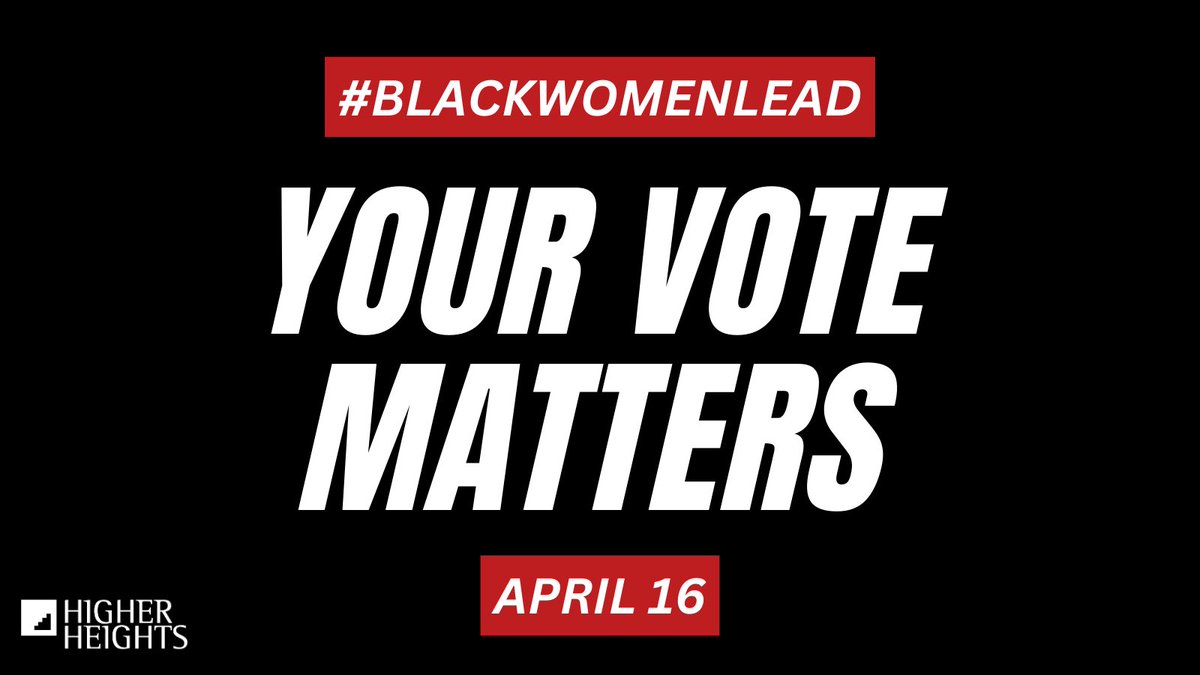 ALABAMA — It’s time to GOTV for Primary Runoff Elections! Polling sites are open from 7 a.m. CT to 7 p.m. CT Happy Voting! #BlackWomenLead