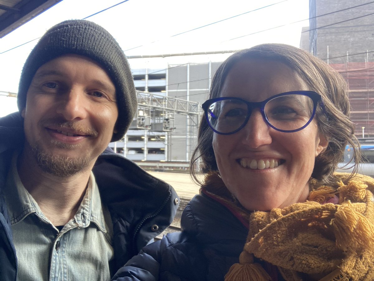 With Josh Cohen starting our overground trip to this  exciting <a href="/WaterLANDS_EU/">WaterLANDS</a> event! Step #1 Leeds - Hull! 🚂 

Looking forward to seeing colleagues and discuss all things #wetlands!

<a href="/wateratleeds/">water@leeds</a> <a href="/YorkshireiCASP/">iCASP</a>