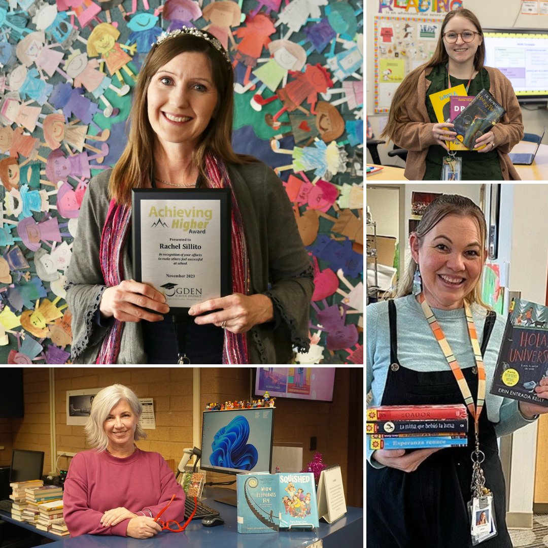 Today we honor the hundreds of dedicated librarians in Utah's public schools, who work tirelessly to provide students and staff with access to books, library resources and, other media services. 📚 #NationalLibrarianDay #UtEd