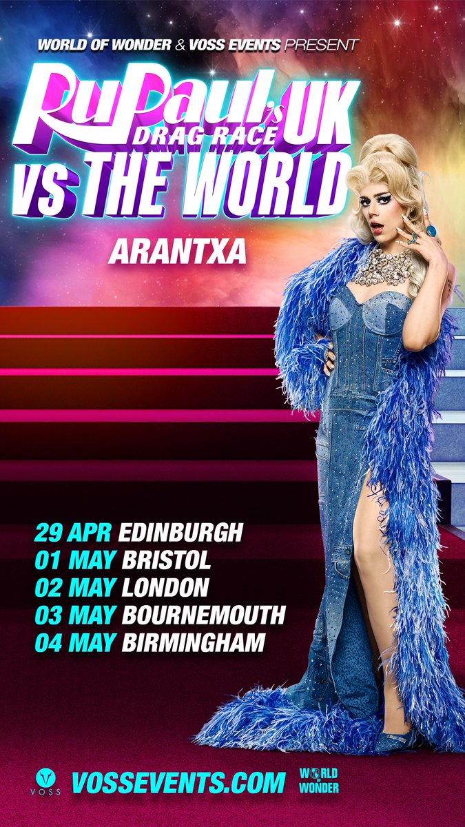 Just heard the final mix for the #UKvsTheWorld Tour by @VossEvents and I’M SO EXCITED TO PERFORM THIS FOR YOU ALL buy your tickets NOW vossevents.com