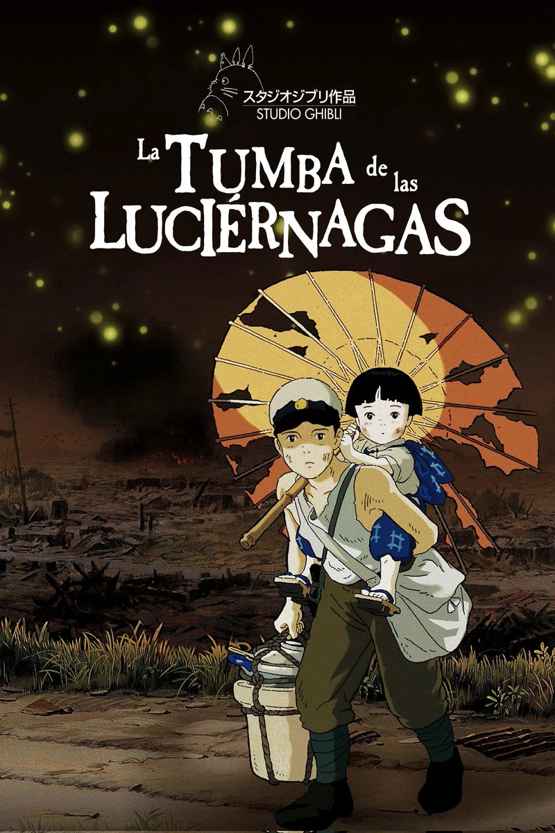 Hace 36 años se estrenaba La Tumba de las Luciérnagas. Dura 1 hora y 29 minutos, pero duele toda la vida... #Ghibli