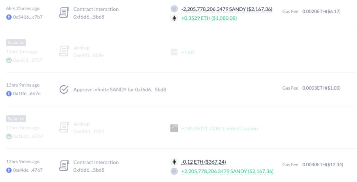Another winning trade by the @gauss0x bot on an undiscovered token ($sandy) using wisdom of trading crowd strategy - still being tested but the results look very promising as only one other bot - @MonieBotAI signalled this one The second images show the TG alerts: a trader *I*…