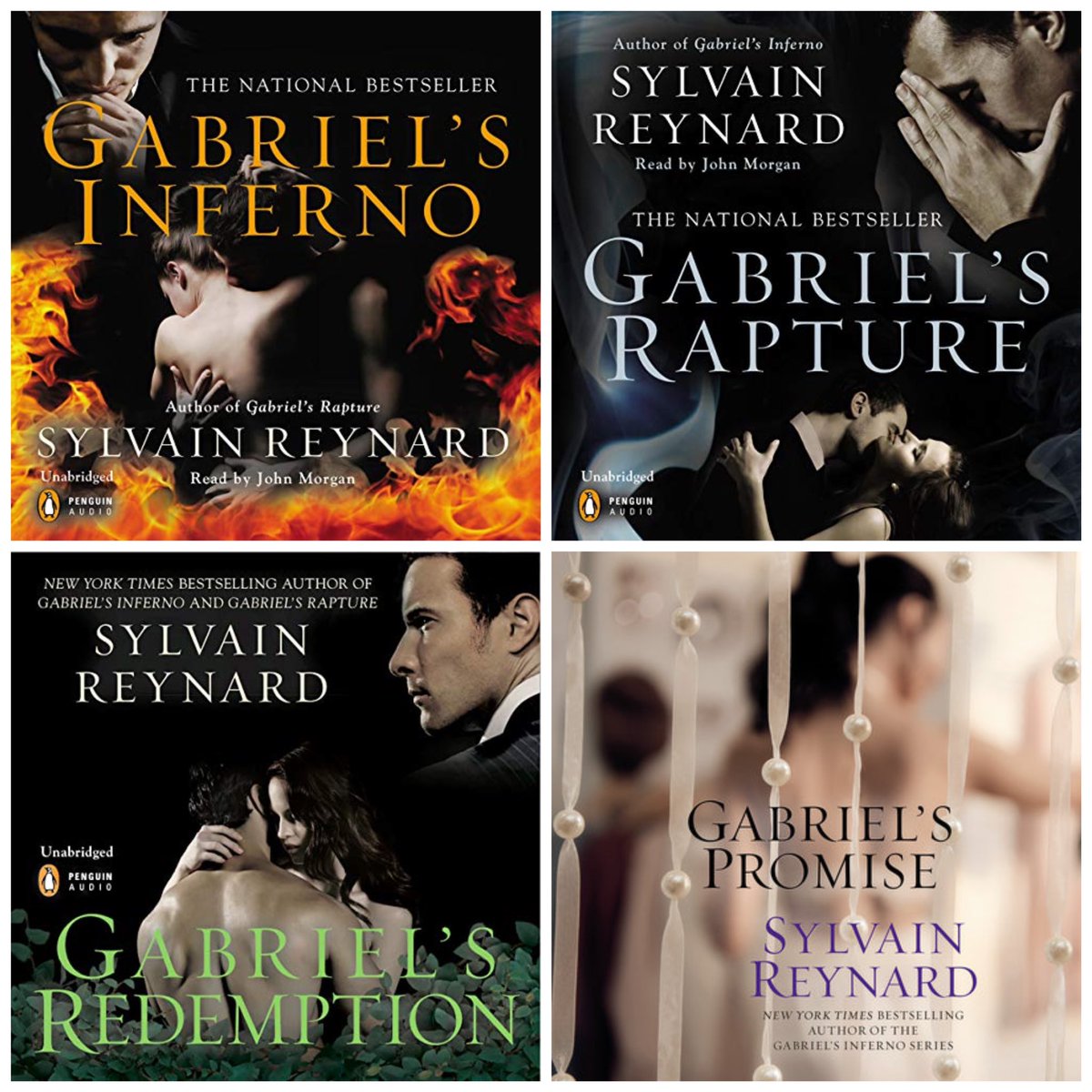 The #GabrielSeries audiobooks by @sylvainreynard are available at the Apple Books store. Get them today. #GabrielsInferno: books.apple.com/us/audiobook/g… #GabrielsRapture: books.apple.com/us/audiobook/g… #GabrielsRedemption: books.apple.com/us/audiobook/g… #GabrielsPromise: books.apple.com/us/audiobook/g…
