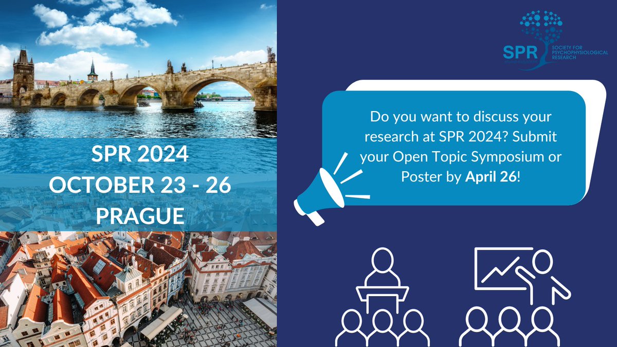 Poster and Open Topic Symposium abstract submissions for #2024SPR are due April 26! Join us in Prague! sprweb.org/page/2024_Abst…