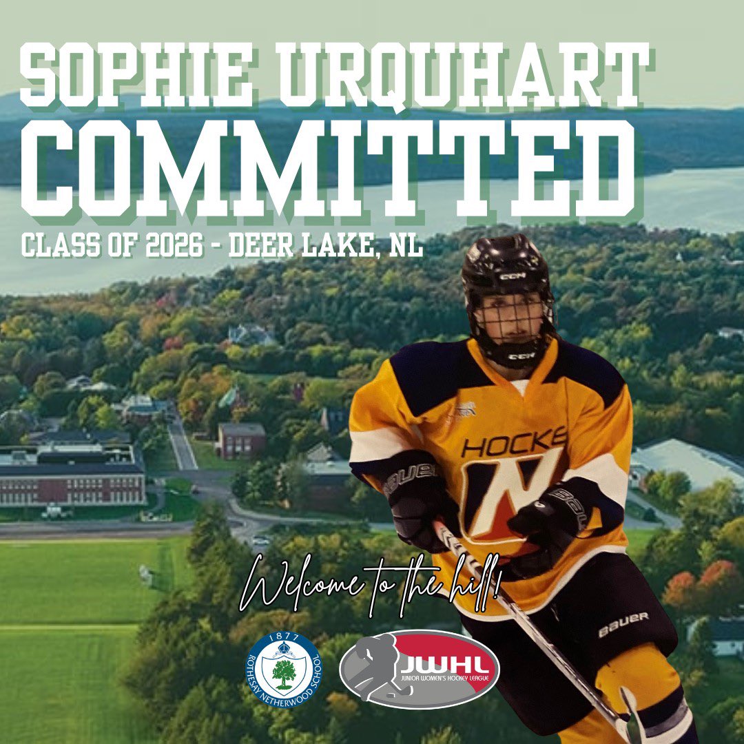 🚨PG HKY RECRUIT COMMITMENT🚨
✈️YDF ➡️ YSJ ✈️
▪️Sophie Urquhart
▪️Deer Lake, NL
▪️Forward

Welcome aboard, Sophie!

#AllAboard #JGS