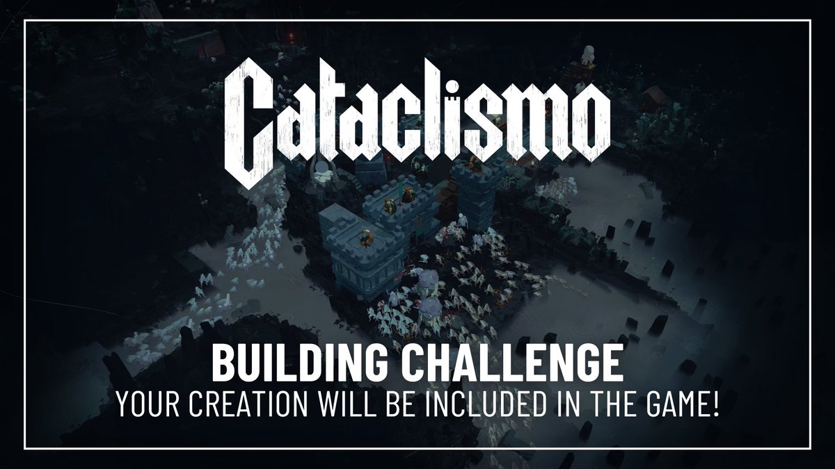 We're hosting a 🧱 BUILDING CHALLENGE 🧱 on Discord starting this Thursday!

Build a nice-looking fort and share it with our community. The winner will see their creation included in the game! 🏰