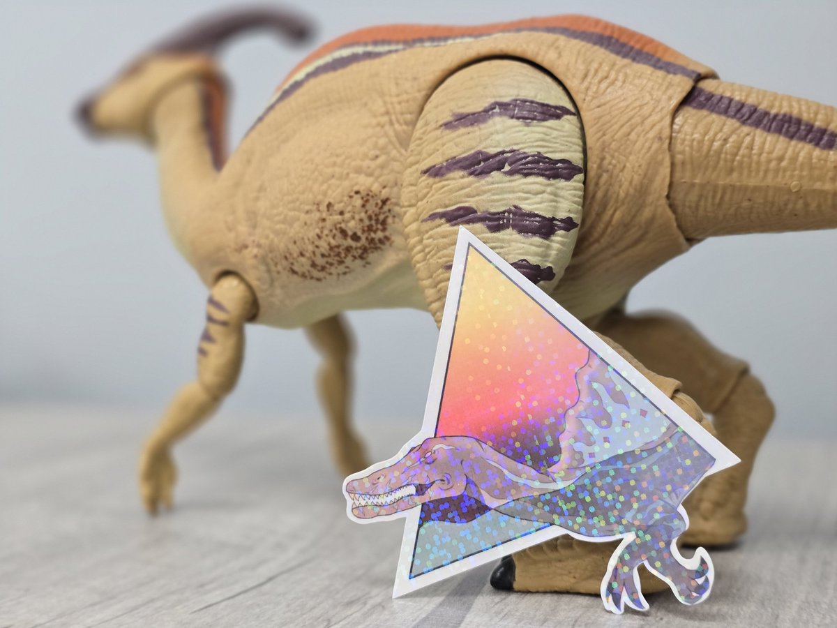 galacticvisi0ns's tweet photo. i make my own stickers now lol

///

#Spinosaurus #Jp3 #atcart https://t.co/BhpsSdXKEx