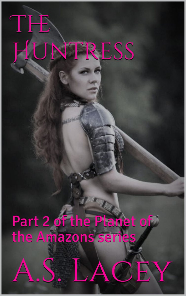 One of my darkest femdom stories so far. What do you think this powerful warrior does to the males she captures? Find out in ⛓️The Huntress, by Alison Lacey⛓️ #FutureIsFemale #book