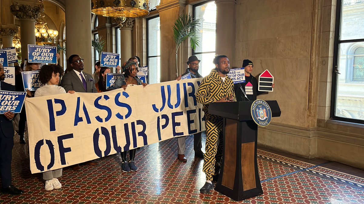 New York County Defender Services (@nyc_defenders) on Twitter photo <a href="/SenatorCCleare/">Senator Cordell Cleare</a> <a href="/SenatorRJackson/">Robert Jackson</a> <a href="/NeighborhoodDef/">Neighborhood Defender Service</a> The current system that allows prosecutors to silence the voices of the member of our communities. Clean Slate taught us that people should have second chances. But even if your conviction is sealed you still don’t have a right to serve on a jury. <a href="/LukeeForbes/">Lukee Forbes</a> <a href="/SenatorCCleare/">Senator Cordell Cleare</a> <a href="/SenatorRJackson/">Robert Jackson</a> <a href="/NeighborhoodDef/">Neighborhood Defender Service</a> The current system that allows prosecutors to silence the voices of the member of our communities. Clean Slate taught us that people should have second chances. But even if your conviction is sealed you still don’t have a right to serve on a jury. <a href="/LukeeForbes/">Lukee Forbes</a>