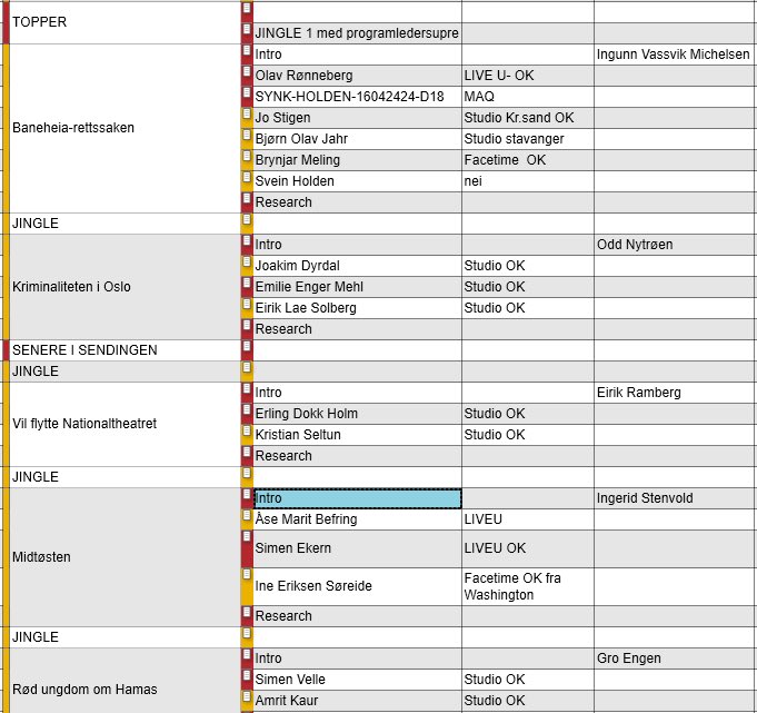 Bot og bedring etter gårsdagens forglemmelse: HER er menyen vår i aften #dax18